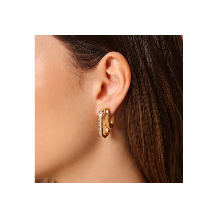 276314 01 Bronzallure Oval Hoop Earrings WSBZ02264Y-WR Juwelier Clem Vercammen.jpg