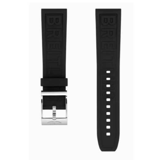 Horloge Breitling Strap - Diver Pro III Zwart ZONDER Gesp 154S 24/20 mm Horloge Breitling Strap - Diver Pro III Zwart ZONDER Gesp 154S 24/20 mm