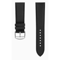 Horloge BREITLING STRAP - Zwart Anthracite military lederband - 657X - 22/20 MM Horloge BREITLING STRAP - Zwart Anthracite military lederband - 657X - 22/20 MM