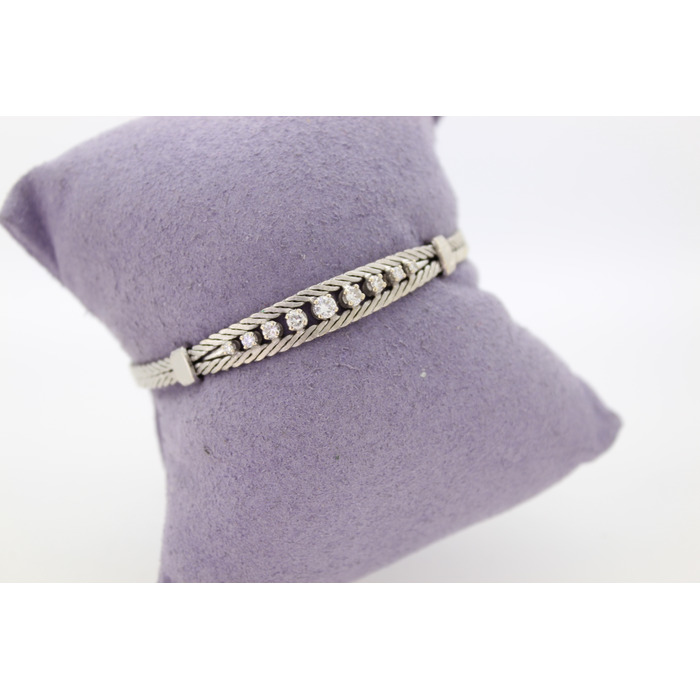 Armband Witgoud 18 Karaat Briljanten Tweedehands 3683-3276 Juwelier Clem Vercammen.jpg