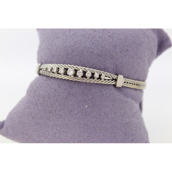 Armband Witgoud 18 Karaat Briljanten Tweedehands 3683-3276 Juwelier Clem Vercammen.jpg
