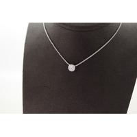 Juweel Ketting met hanger briljant uit witgoud 18 karaat '3459-3273-TWDH' Juweel Ketting met hanger briljant uit witgoud 18 karaat '3459-3273-TWDH'