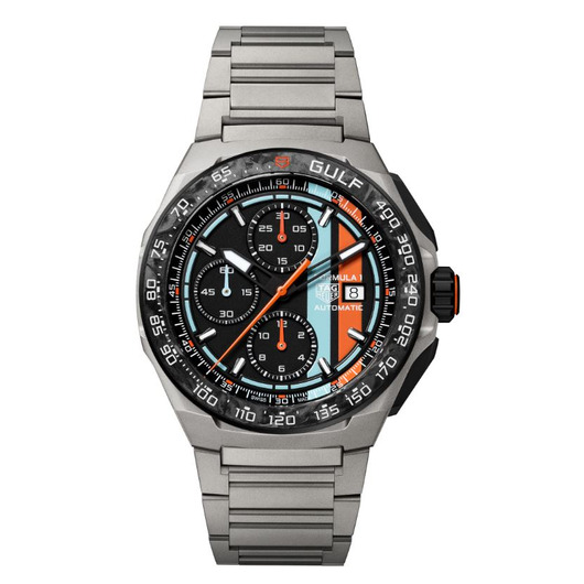 Horloge TAG Heuer Formula 1 Chronograph X Gulf CBZ208B.BF0009 Horloge TAG Heuer Formula 1 Chronograph X Gulf CBZ208B.BF0009