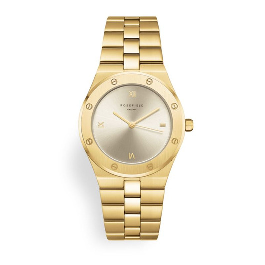 Horloge ROSEFIELD ROSE IVORY SUNRAY GOLD SPCGSG-SP01 Horloge ROSEFIELD ROSE IVORY SUNRAY GOLD SPCGSG-SP01