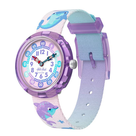Horloge FLIK FLAK HAPPY DOLPHINS FBNP255 Horloge FLIK FLAK HAPPY DOLPHINS FBNP255
