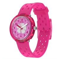 Horloge FLIK FLAK FIZZ IN HIBISCUS FCNP005 Horloge FLIK FLAK FIZZ IN HIBISCUS FCNP005