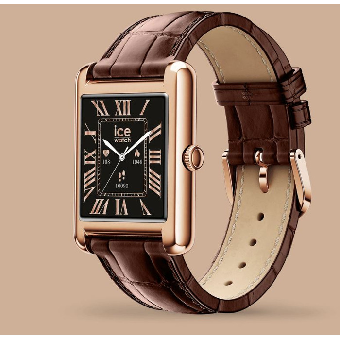 277089 01 Ice Watch Ice Smart TKS 2-0 Rose Gold Brown Croco 1-41 32mm 025382 Juwelier Clem Vercammen.jpg