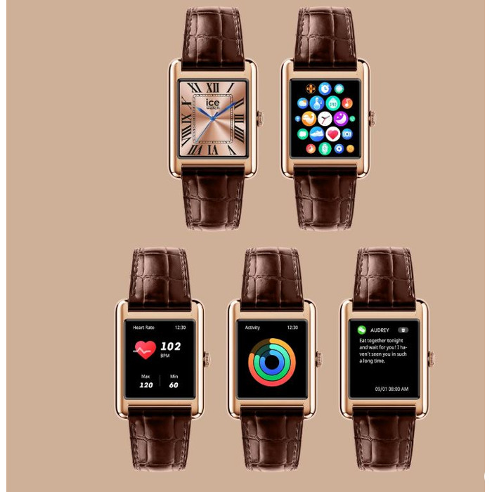 277089 01 Ice Watch Ice Smart TKS 2-0 Rose Gold Brown Croco 1-41 32mm 025382 Juwelier Clem Vercammen.jpg