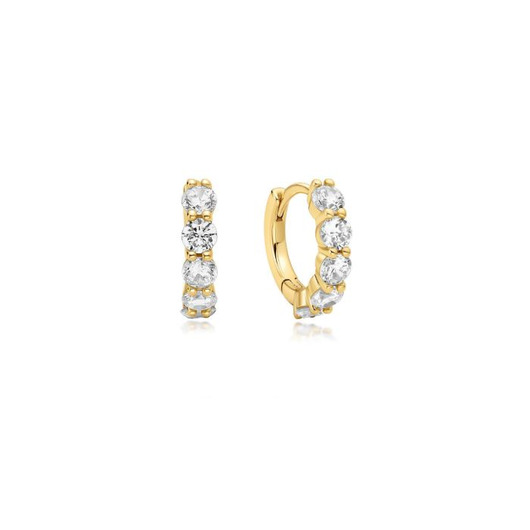 Juweel Ania Haie Luna Gaze Huggie Hoop Earrings E075-05G Juweel Ania Haie Luna Gaze Huggie Hoop Earrings E075-05G