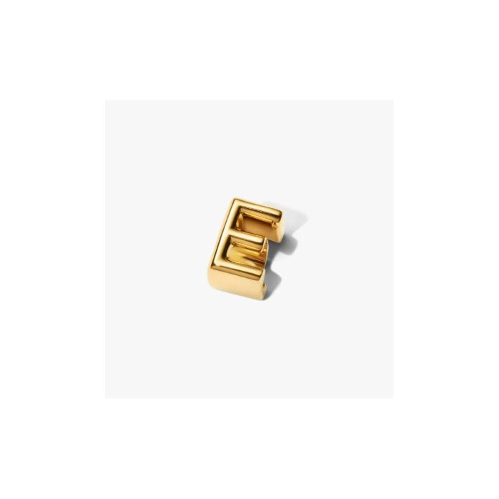 277099 01 Pandora Bedel Letter E 14K Pleetgoud 763951C00 Juwelier Clem Vercammen.jpg
