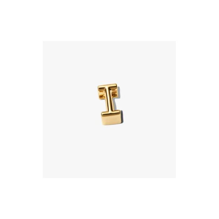 277100 01 Pandora Bedel Letter I 14K Pleetgoud 763955C00 Juwelier-Clem Vercammen.jpg