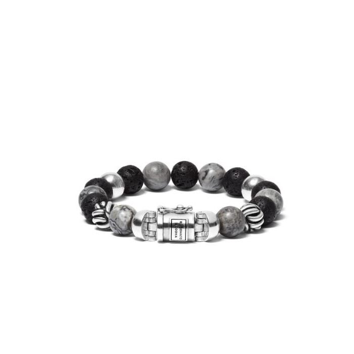 276551 01 Buddha To Buddha Spirit Bead Mix Grey Armband 188MG-F Juwelier-Clem Vercammen.jpg