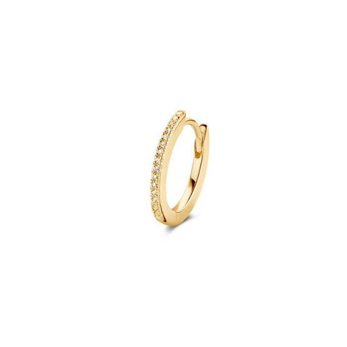 269633 01 Diamanti Per Tutti Oval Hugger Hoop Earring M2152-YELLOW Juwelier Clem Vercammen.jpg