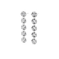Juweel DIAMANTI PER TUTTI BARDOT EARRINGS M2813 WHITE Juweel DIAMANTI PER TUTTI BARDOT EARRINGS M2813 WHITE