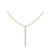 Juweel FLANDERS COLLECTION KETTING MET HANGER 244 Geelgoud 18K met diamanten Juweel FLANDERS COLLECTION KETTING MET HANGER 244 Geelgoud 18K met diamanten