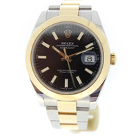 Horloge Rolex Datejust 41 126303 Oystersteel en geelgoud '4154-2104-TWDH' Horloge Rolex Datejust 41 126303 Oystersteel en geelgoud '4154-2104-TWDH'