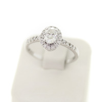 Juweel Ring witgoud 14 karaat gezet met diamanten '4059-3278-TWDH' Juweel Ring witgoud 14 karaat gezet met diamanten '4059-3278-TWDH'