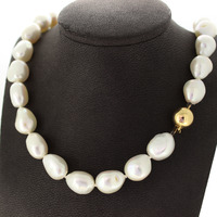 Juweel Parelcollier zoetwaterparels 18 karaat geelgouden slot '4050-3279-TWDH' Juweel Parelcollier zoetwaterparels 18 karaat geelgouden slot '4050-3279-TWDH'