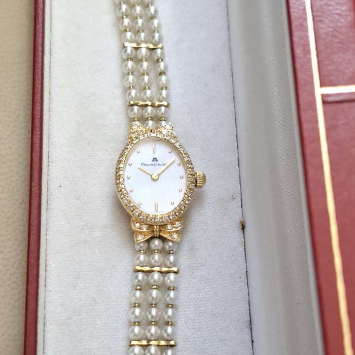 Maurice Lacroix Geelgoud 18K Juweelhorloge Tweedehands 4604-2110 Juwelier Clem Vercammen.jpg