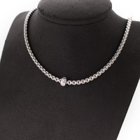 Juweel Fope Colier 73101CXBBBXBX witgoud 18 karaat - Als nieuw - '4500-3280-TWDH' Juweel Fope Colier 73101CXBBBXBX witgoud 18 karaat - Als nieuw - '4500-3280-TWDH'