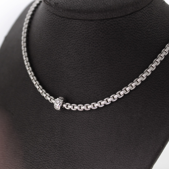 Fop Collier Witgoud 18 Karaat Briljant 012ct 73101CXBBBXBX Tweedehands 4500-3280 Juwelier Clem Vercammen.jpg