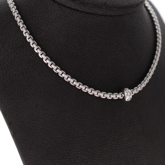 Fop Collier Witgoud 18 Karaat Briljant 012ct 73101CXBBBXBX Tweedehands 4500-3280 Juwelier Clem Vercammen.jpg