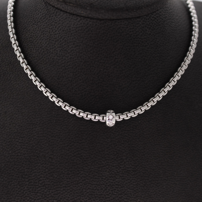 Fop Collier Witgoud 18 Karaat Briljant 012ct 73101CXBBBXBX Tweedehands 4500-3280 Juwelier Clem Vercammen.jpg