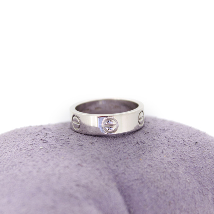 Cartier Love Ring Witgoud 18 Karaat Tweedehands 4349-3285 Juwelier Clem Vercammen.jpg