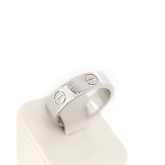 Cartier Love Ring Witgoud 18 Karaat Tweedehands 4349-3285 Juwelier Clem Vercammen.jpg