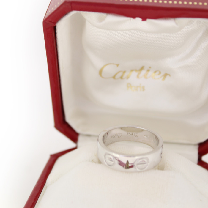 Cartier Love Ring Witgoud 18 Karaat Tweedehands 4349-3285 Juwelier Clem Vercammen.jpg