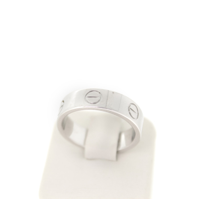 Cartier Love Ring Witgoud 18 Karaat Tweedehands 4349-3285 Juwelier Clem Vercammen.jpg