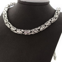 Juweel Collier met Koningsschakel in Witgoud 18 karaat '4569-3288-TWDH' Juweel Collier met Koningsschakel in Witgoud 18 karaat '4569-3288-TWDH'