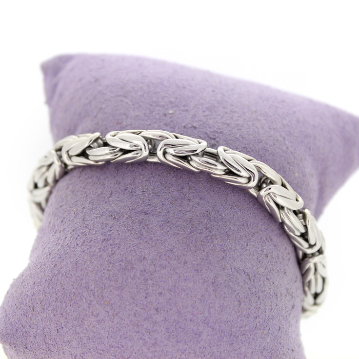 Armband Koningsschakels Witgoud 18 Karaat Tweedehands 4570-3289 Juwelier Clem Vercammen.jpg