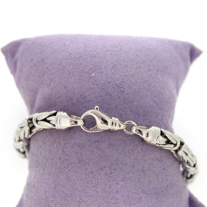 Armband Koningsschakels Witgoud 18 Karaat Tweedehands 4570-3289 Juwelier Clem Vercammen.jpg