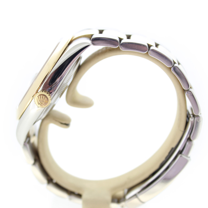 Rolex Datejust 41 126303 Oystersteel Geelgoud Zwarte Wijzerplaat Tweedehands 4154-2104 Juwelier Clem Vercammen.jpg