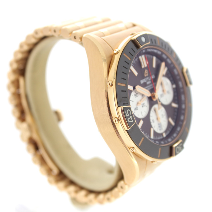 Breitling Super Chronomat B01 44 RB0136E31Q1R1 Rosegoud 18K Tweedehands 4948-2114 Juwelier Clem Vercammen.jpg