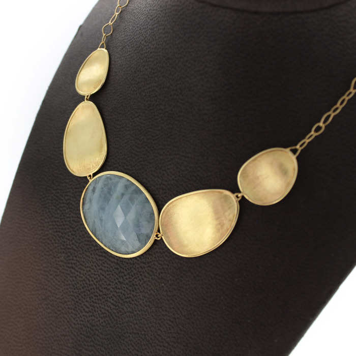 Collier Marco Bicego Lunari Geelgoud 18 Karaat Auamarijn TWeedehands 4848-2301 Juwelier-Clem Vercammen.jpg