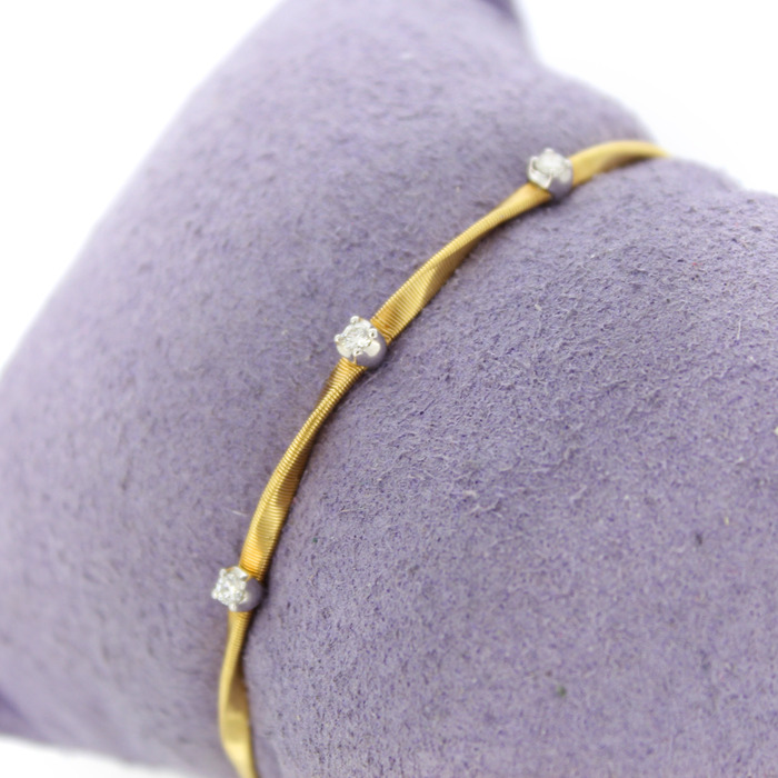 Marco Bicego Armband Marrakech Geelgoud 18 Karaat Briljanten TWeedehands 4904-3299 Juwelier Clem Vercammen.jpg