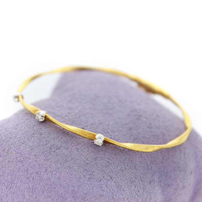 Marco Bicego Armband Marrakech Geelgoud 18 Karaat Briljanten TWeedehands 4904-3299 Juwelier Clem Vercammen.jpg