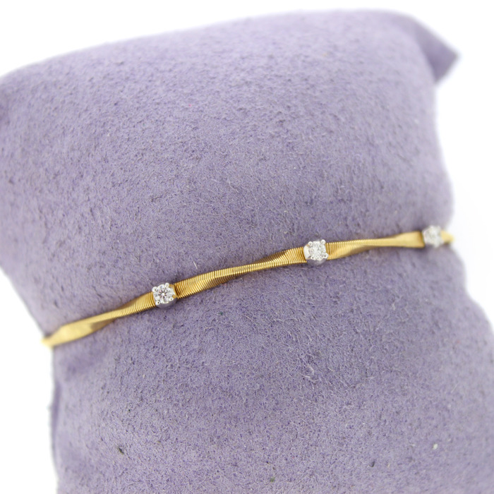 Marco Bicego Armband Marrakech Geelgoud 18 Karaat Briljanten TWeedehands 4904-3299 Juwelier Clem Vercammen.jpg