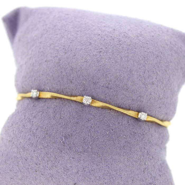 Marco Bicego Armband Marrakech Geelgoud 18 Karaat Briljanten TWeedehands 4904-3299 Juwelier Clem Vercammen.jpg