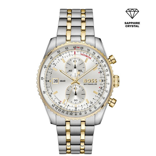 Horloge HUGO BOSS SKYTRAVELLER 1514350 Horloge HUGO BOSS SKYTRAVELLER 1514350