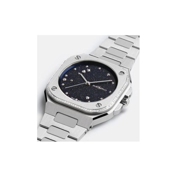 277614 01 Bell En Ross BR-05 36mm Blue Diamond Eagle BR05A-S-EA-LGD-SST Juwelier Clem Vercammen.jpg
