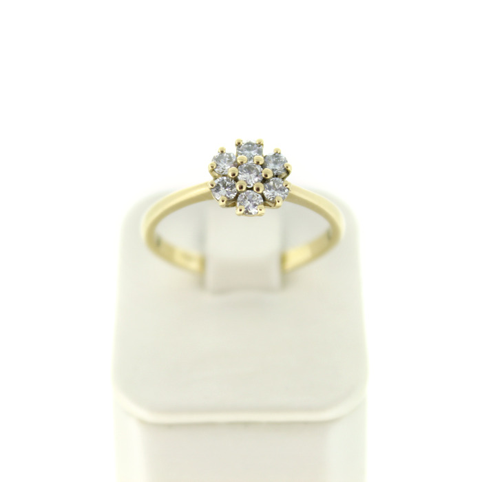 Ring Geelgoud 18K Briljanten TWeedehands CV-3277 Juwelier Clem Vercammen.jpg