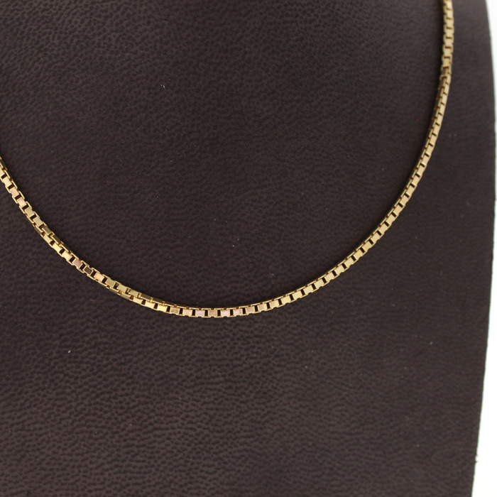 Ketting Venitienne Geelgoud 18 Karaat Tweedehands 3312-82496 Juwelier Clem Vercammen.jpg
