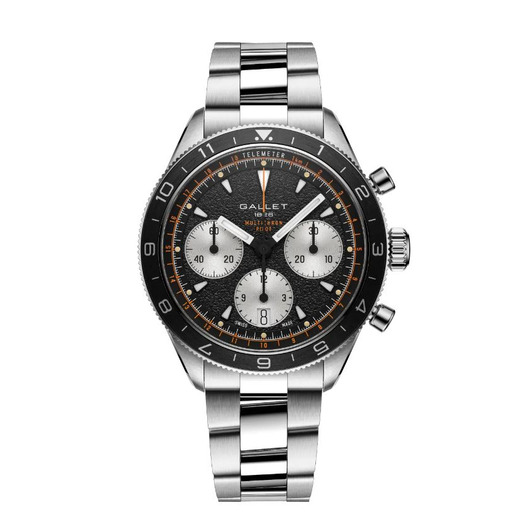 Horloge Gallet Multichron Pilot Chronograph 42 AG2303251B1A1 Horloge Gallet Multichron Pilot Chronograph 42 AG2303251B1A1