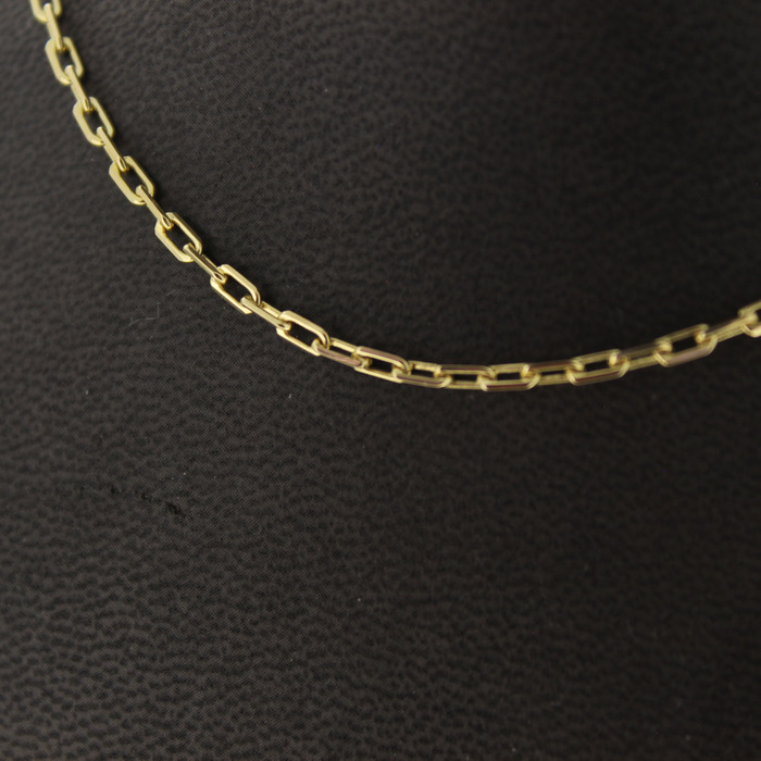 Ketting Forsa Schakel Geelgoud 18 Karaat Tweedehands 82508-2326 Juwelier Clem Vercammen.jpg