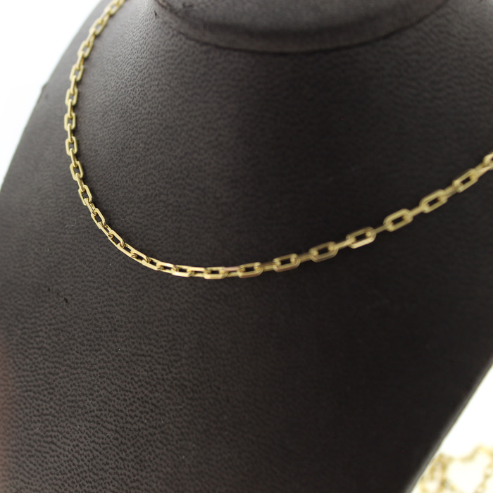 Ketting Forsa Schakel Geelgoud 18 Karaat Tweedehands 82508-2326 Juwelier Clem Vercammen.jpg