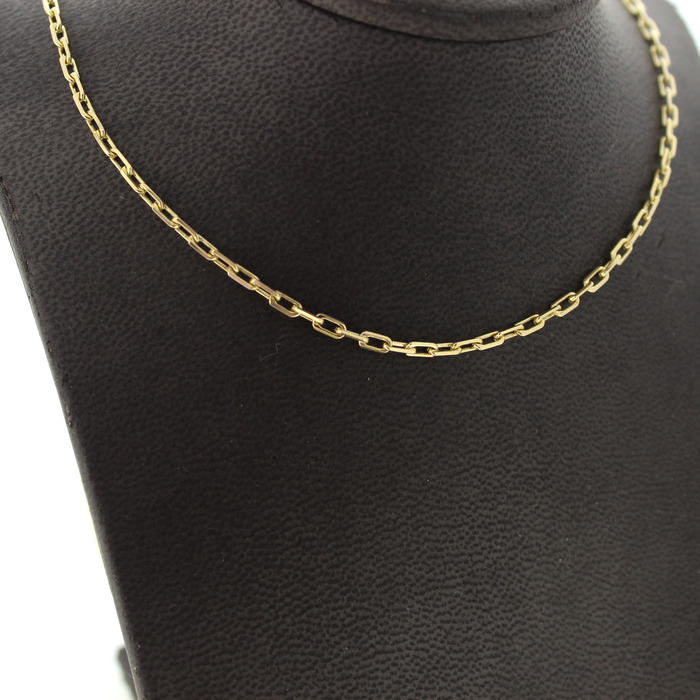Ketting Forsa Schakel Geelgoud 18 Karaat Tweedehands 82508-2326 Juwelier Clem Vercammen.jpg