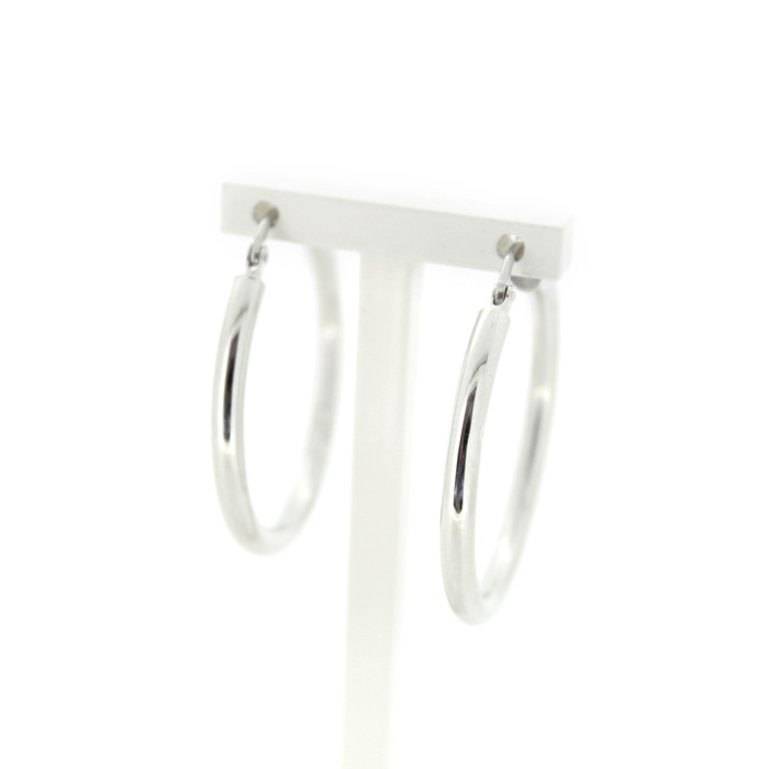 Creolen Witgoud 18 Karaat Tweedehands 82516-3334 Juwelier Clem Vercammen.jpg